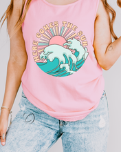 Load image into Gallery viewer, Here Comes The Sun Graphic Tank Top