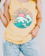 Load image into Gallery viewer, Here Comes The Sun Graphic Tank Top