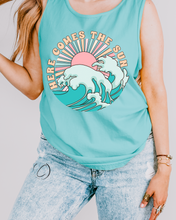 Load image into Gallery viewer, Here Comes The Sun Graphic Tank Top
