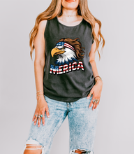 Load image into Gallery viewer, Merica&#39; Eagle Graphic Tank Top