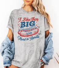 Load image into Gallery viewer, I Like Them Hotdog Graphic Tee