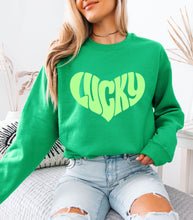 Load image into Gallery viewer, Retro Lucky Heart Sweatshirt