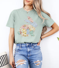 Load image into Gallery viewer, Patchwork Bunny Graphic Tee