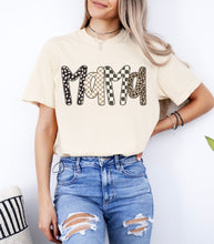 Load image into Gallery viewer, Mama Leopard Check Graphic Tee