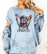 Load image into Gallery viewer, America Feral Racoon Graphic Tee