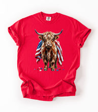 Load image into Gallery viewer, American Honey Highland Graphic Tee