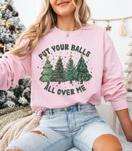 Load image into Gallery viewer, All Over Me Christmas Tree Sweatshirt