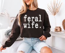 Load image into Gallery viewer, Feral Wife Sweatshirt