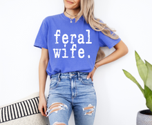 Load image into Gallery viewer, Feral Wife Graphic Tee