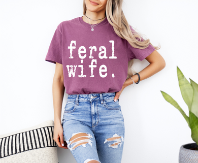 Feral Wife Graphic Tee