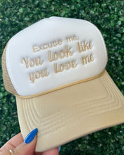 Load image into Gallery viewer, Adult Excuse Me... Embroidered Foam Snapback Hat