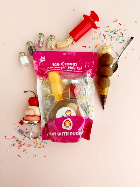 Ice Cream (Neapolitan) Kiddough Play Kit