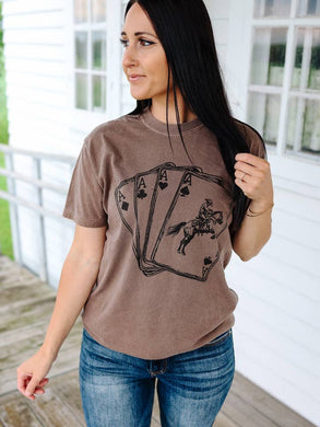 Ace of Cowboys Graphic Tee