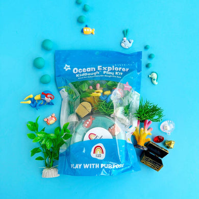 Ocean Explorer (Blue Hawaiian) Kiddough Play Kit