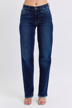Load image into Gallery viewer, Easygoing Raw Hem Straight Leg Judy Blue Jeans