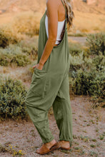 Load image into Gallery viewer, V-Neck Sleeveless Jumpsuit with Pocket