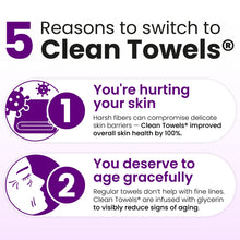 Load image into Gallery viewer, Clean Towels™ Healthy Aging, 50 Count