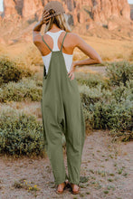Load image into Gallery viewer, V-Neck Sleeveless Jumpsuit with Pocket