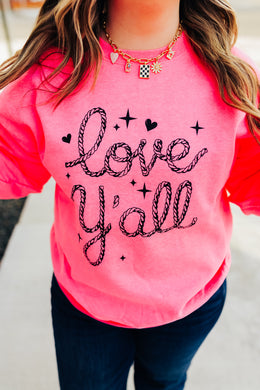 Love Y'all Pullover Sweatshirt