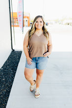 Load image into Gallery viewer, Kangaroo Pocket Tank Top in Mocha