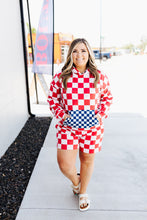 Load image into Gallery viewer, Ampersand University Hoodie in Block Party