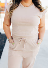 Load image into Gallery viewer, Coastal Ease Cotton Jumpsuit