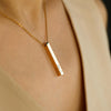 Personalized Engraved Bar Necklace