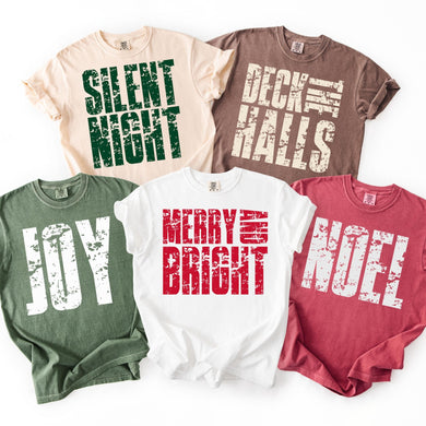 Christmas Variety Graphic Tee (See Options)