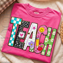 Load image into Gallery viewer, Teach Happy Graphic Tee