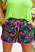 Load image into Gallery viewer, PREORDER-Retro Revival Drawstring Everyday Shorts