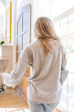 Load image into Gallery viewer, Ampersand University Pullover in Gray &amp; Pink