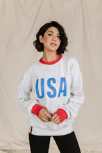 Load image into Gallery viewer, Ampersand University Pullover Home Of The Brave