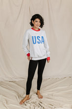 Load image into Gallery viewer, Ampersand University Pullover Home Of The Brave
