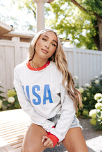 Load image into Gallery viewer, Ampersand University Pullover Home Of The Brave