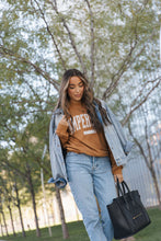 Load image into Gallery viewer, Ampersand University Pullover in Mustard Ampersand