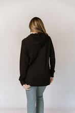 Load image into Gallery viewer, Ampersand SideSlit Hoodie in Blackout