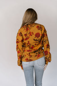 Ampersand University Pullover in Fall Bouquet