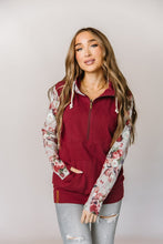 Load image into Gallery viewer, Ampersand Among The Wildflowers Halfzip Hoodie