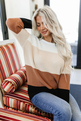 Ampersand Paige Sweater in Fawn