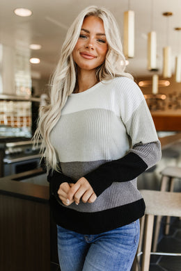 Ampersand Paige Sweater in Slate