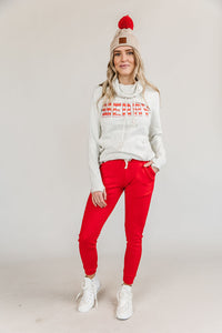 Ampersand Merry Cowlneck Sweatshirt