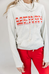 Ampersand Merry Cowlneck Sweatshirt