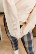 Load image into Gallery viewer, Ampersand University Pullover in Holiday Kisses