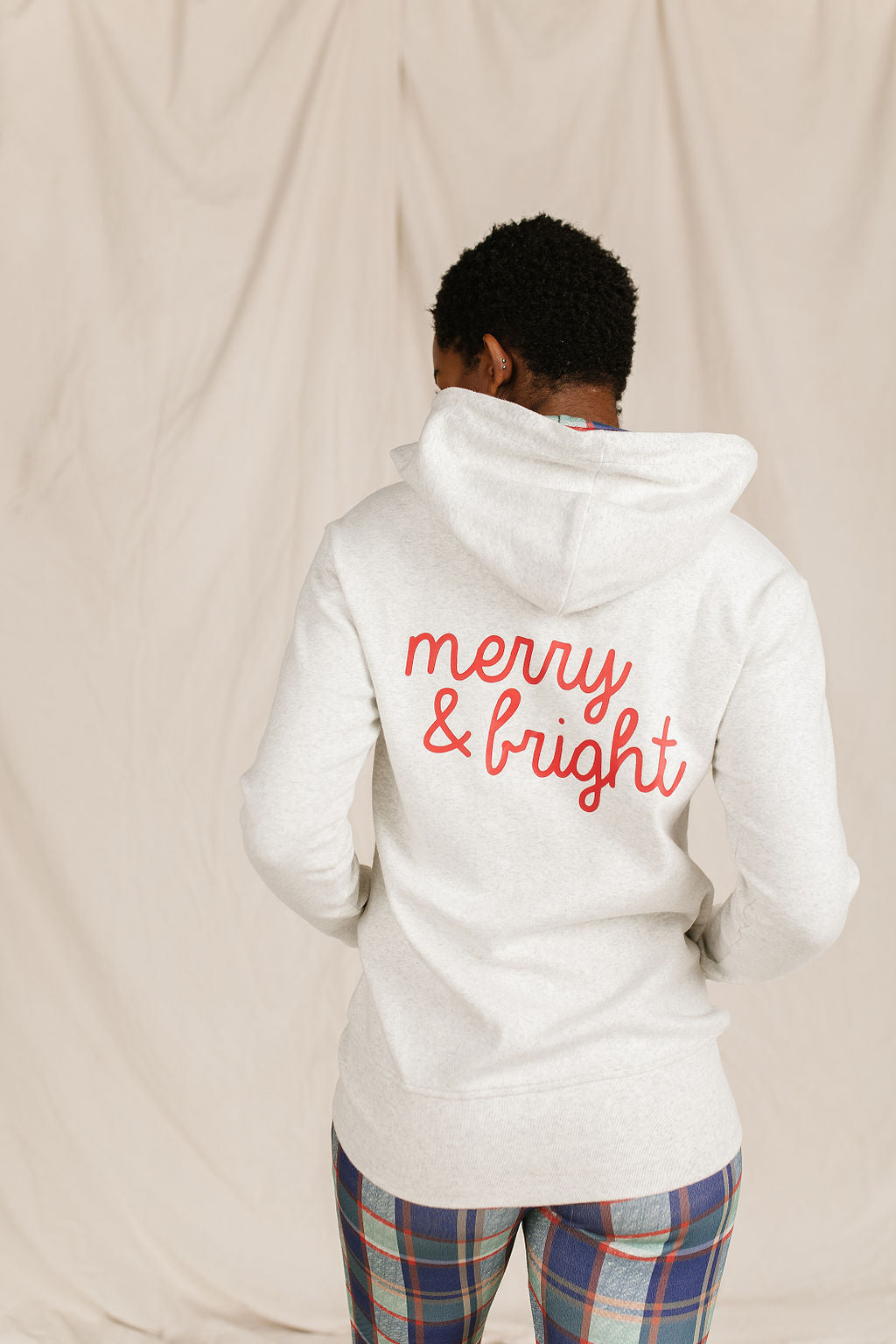 Ampersand Merry & Bright Full Zip Hoodie