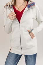 Load image into Gallery viewer, Ampersand Merry &amp; Bright Full Zip Hoodie