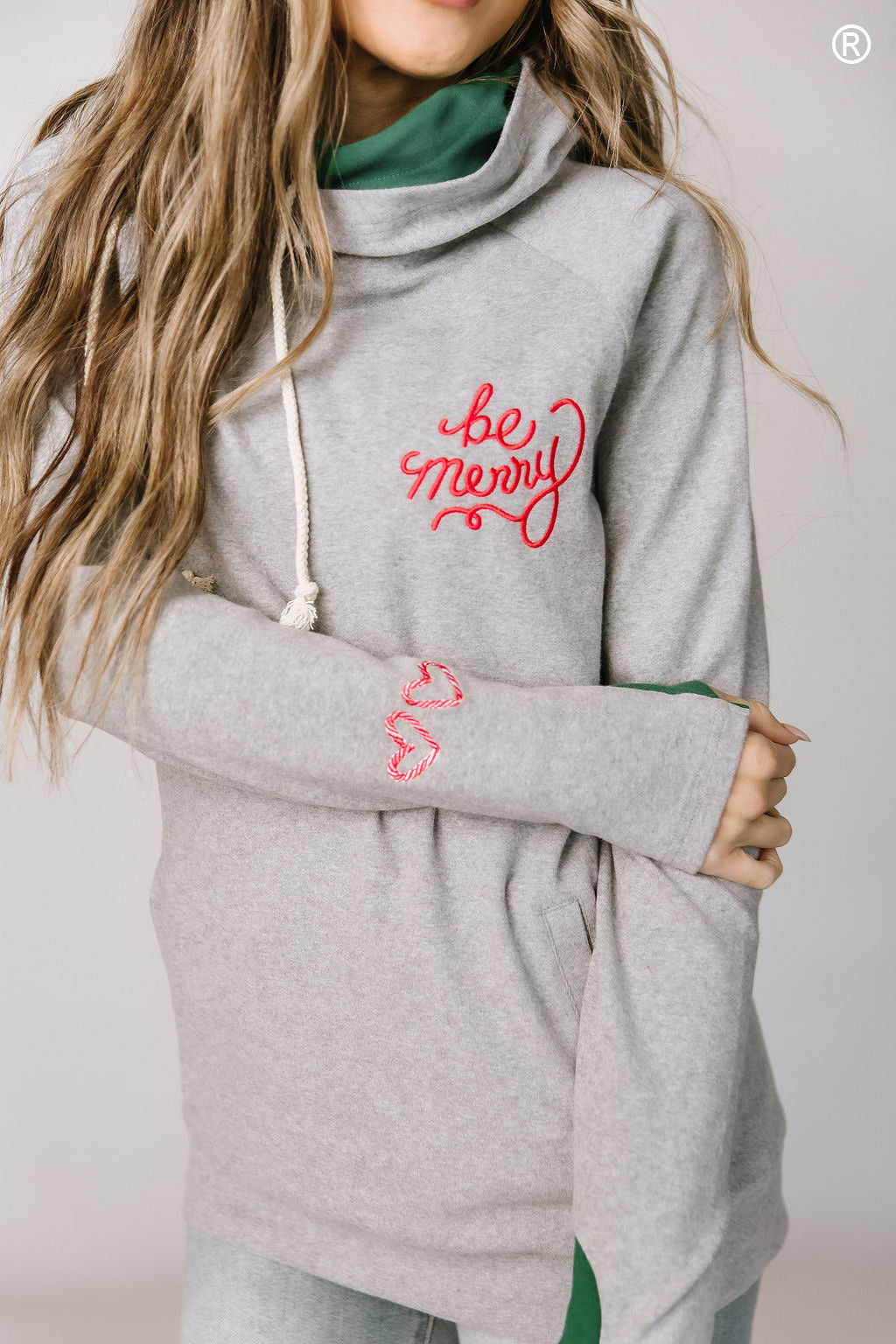 Ampersand Be Merry Double Hoodie