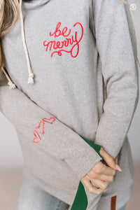 Ampersand Be Merry Double Hoodie