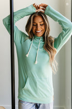 Load image into Gallery viewer, Ampersand Aqua Double Hoodie