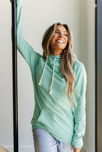 Load image into Gallery viewer, Ampersand Aqua Double Hoodie