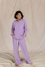 Load image into Gallery viewer, Ampersand Performance Fleece University Hoodie in Wisteria